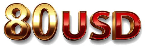 80usd logo